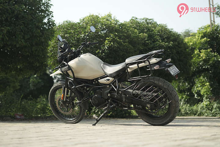 Royal Enfield Himalayan 450 Left Rear Three Quarter