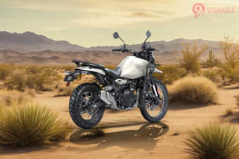Royal Enfield Himalayan 450 Right Rear Three Quarter
