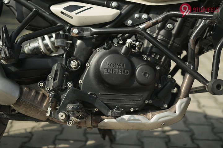 Royal Enfield Himalayan 450 Engine From Right