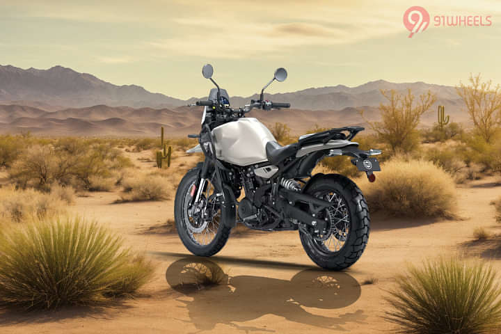 Royal Enfield Himalayan 450 Left Rear Three Quarter