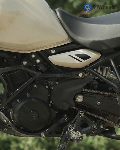 Himalayan 450 Engine From Left