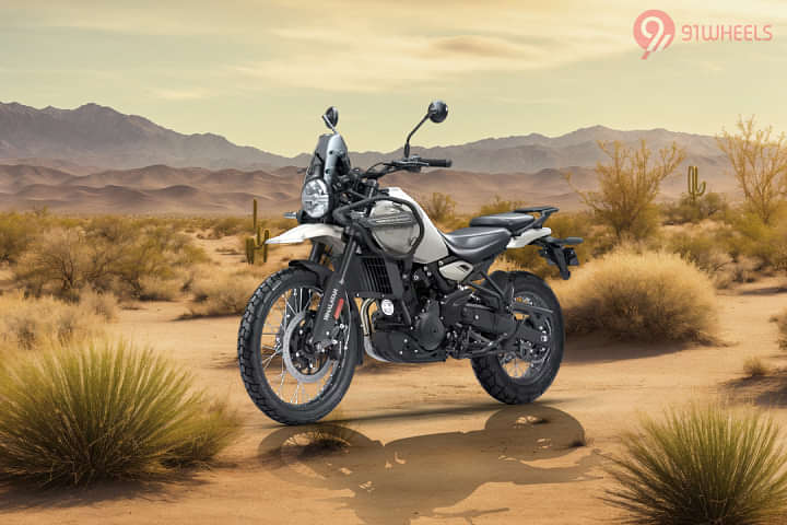 Royal Enfield Himalayan 450 Left Front Three Quarter
