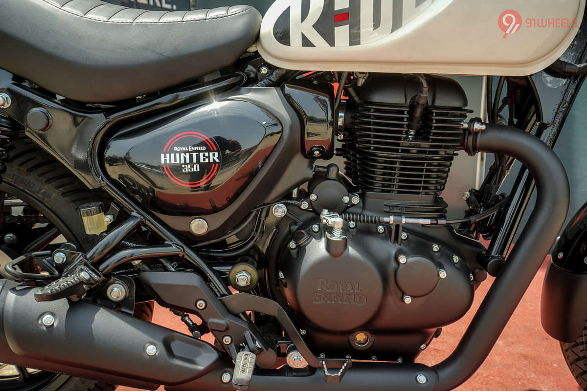 Royal Enfield Hunter 350 Tool Kit Compartment
