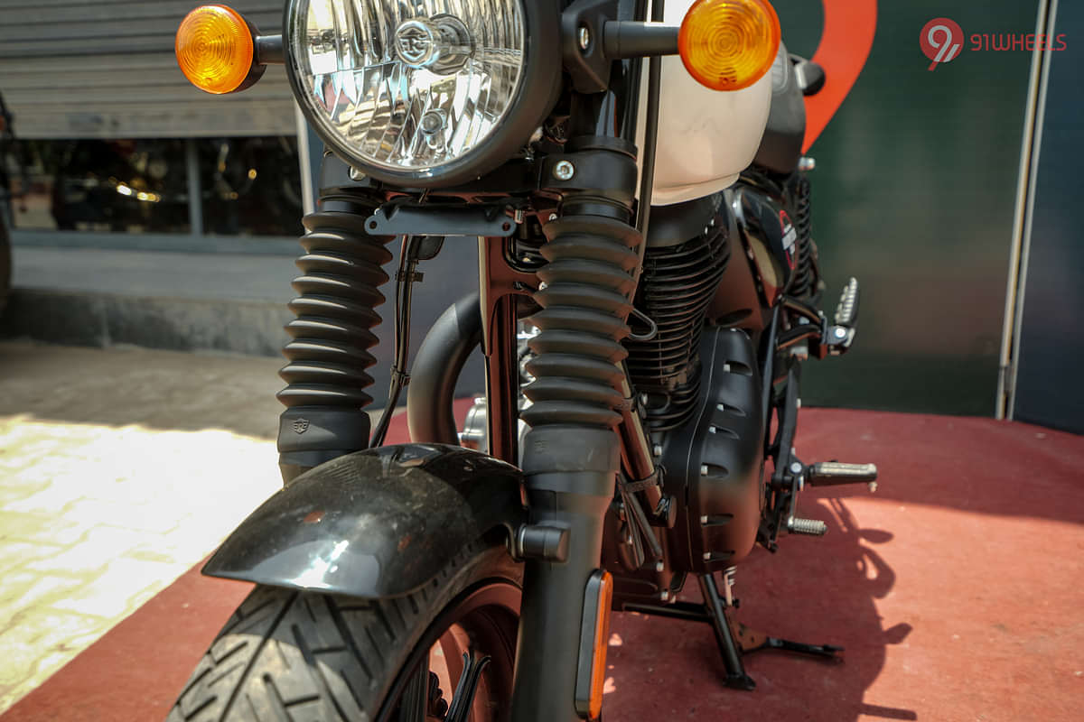 Royal Enfield Hunter 350 Front Suspension