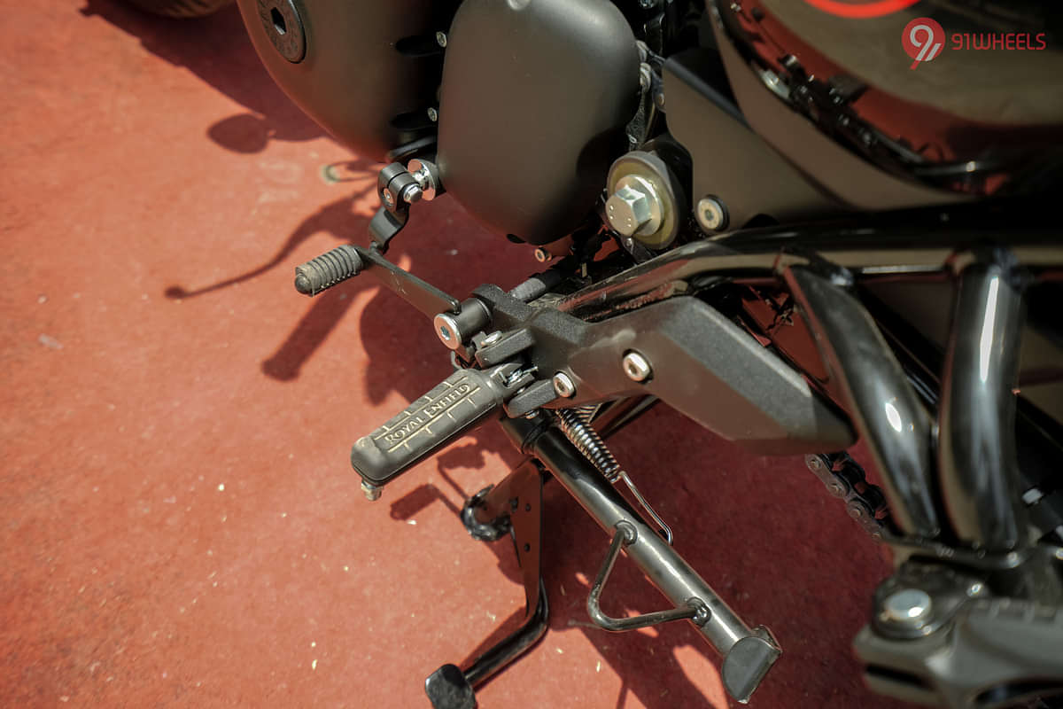 Royal Enfield Hunter 350 Rider Footpeg