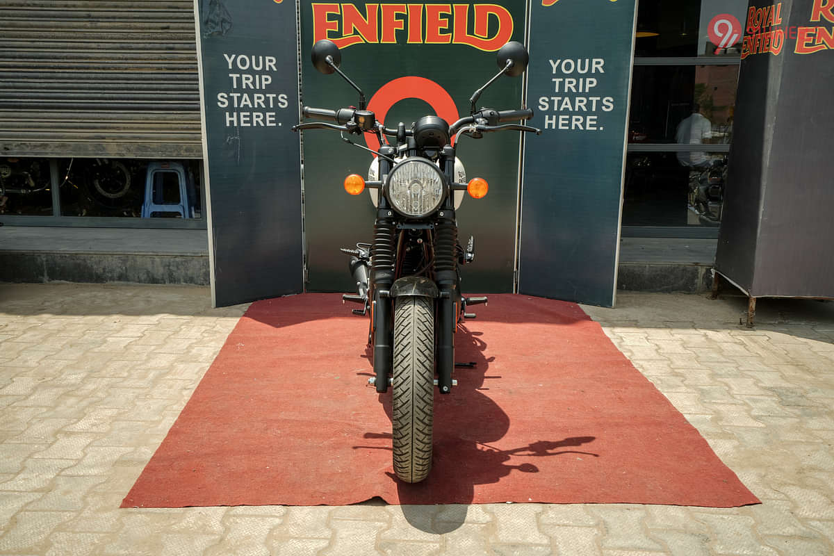 Royal Enfield Hunter 350 Front View