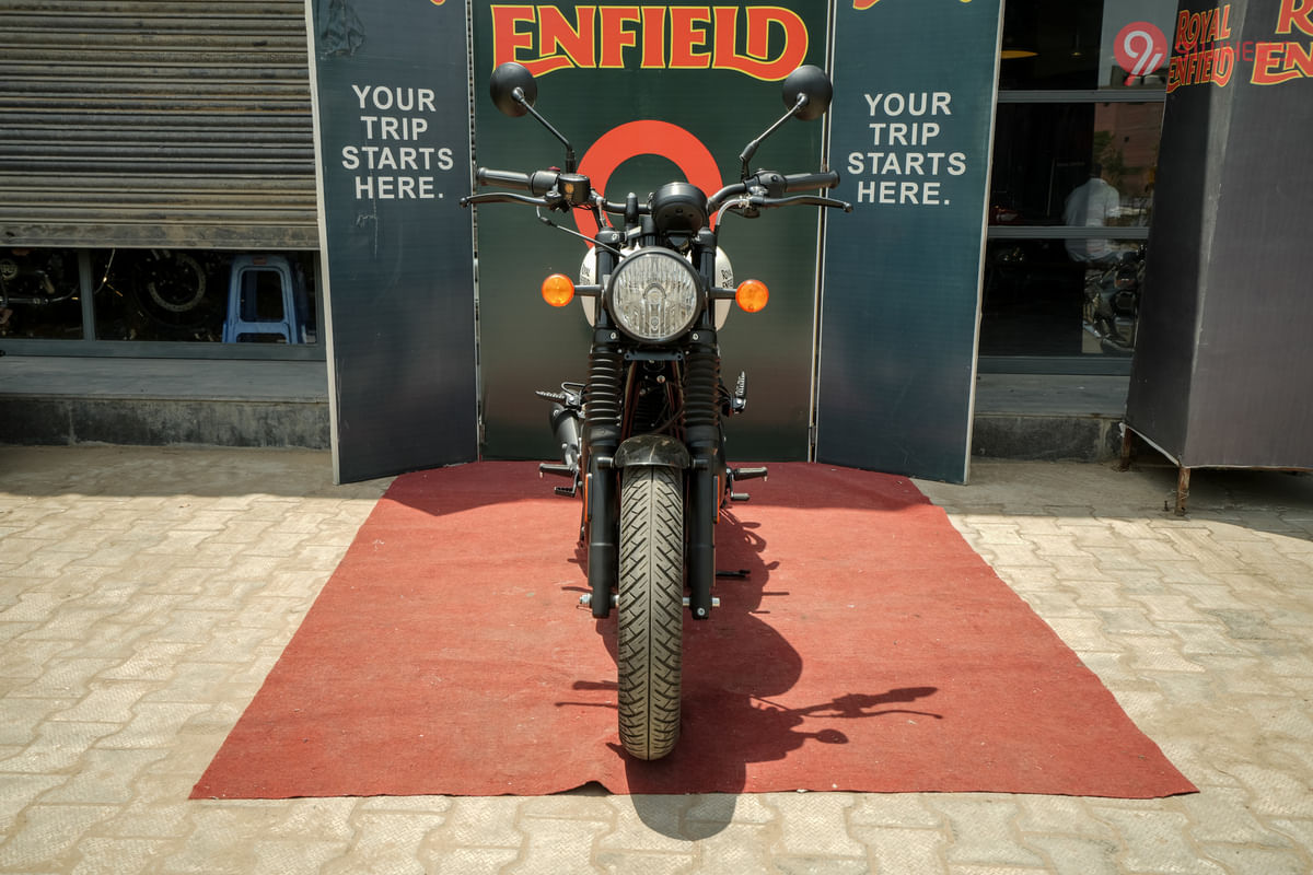 Royal Enfield Hunter 350 Front View