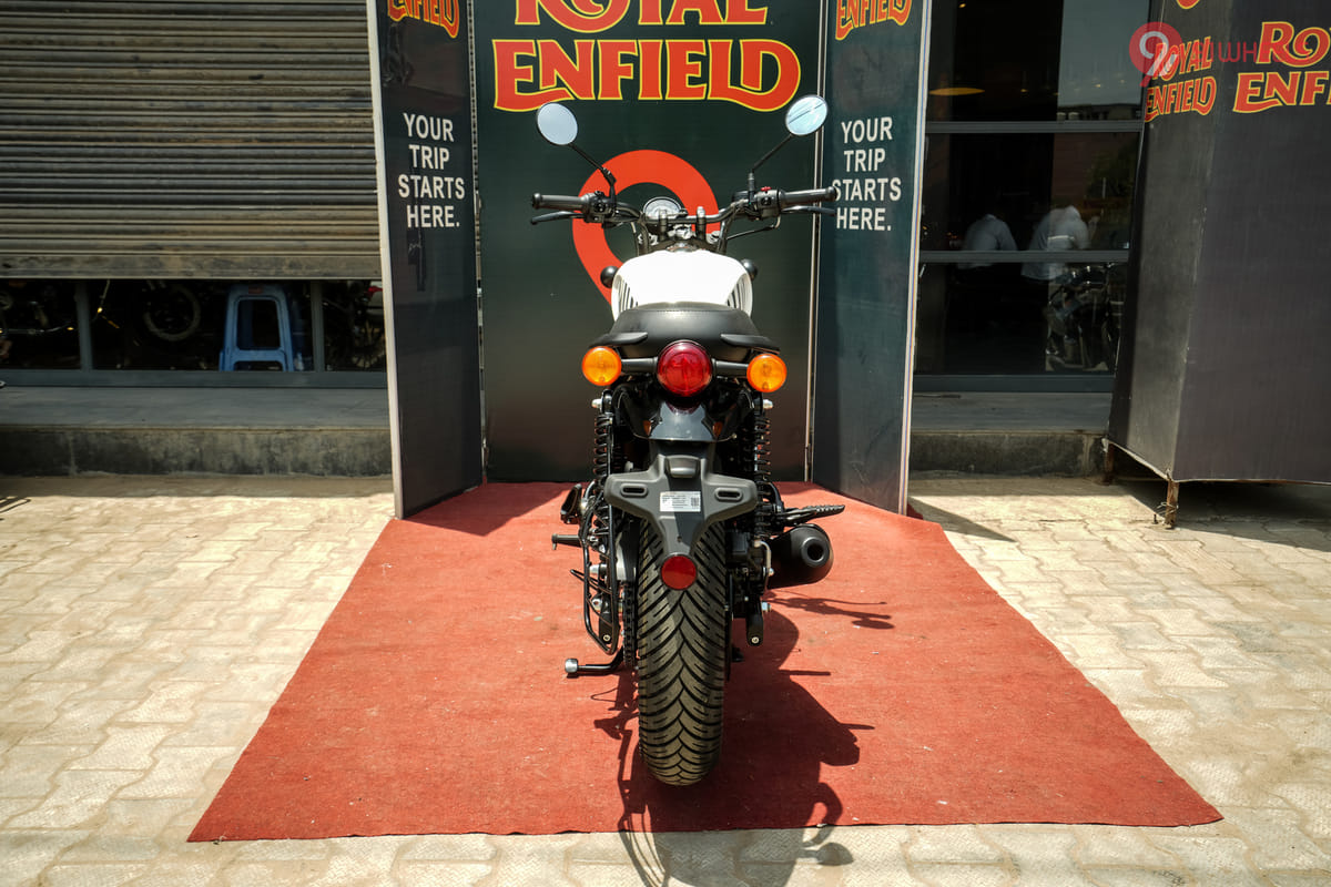 Royal Enfield Hunter 350 Rear View