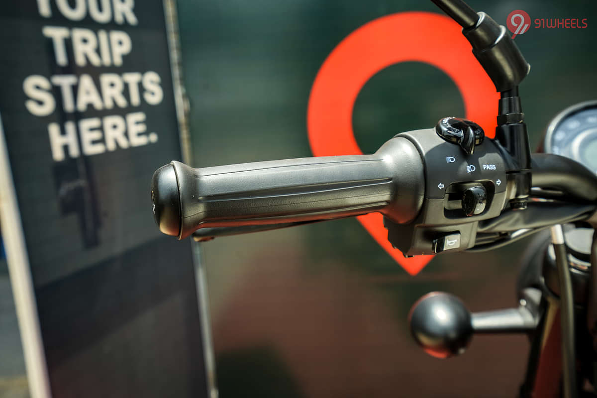Royal Enfield Hunter 350 Left Side Handelbar Grip