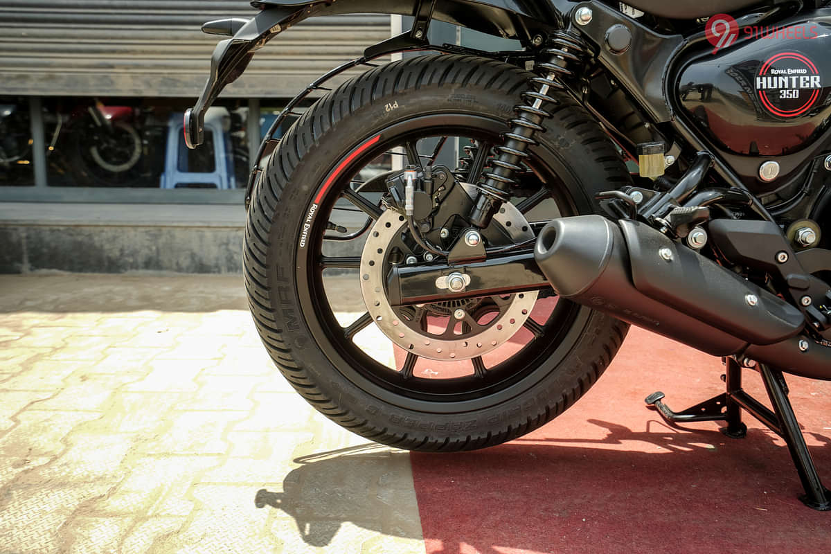 Royal Enfield Hunter 350 Rear Wheel