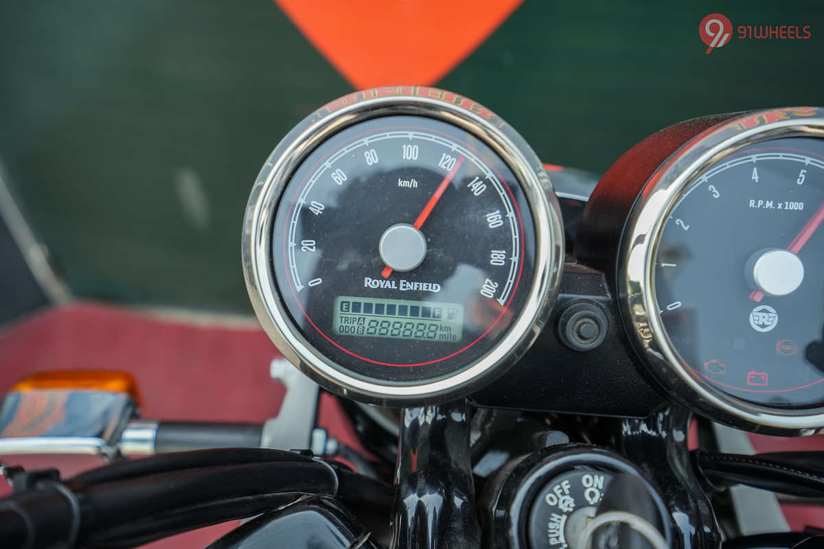 Royal Enfield Interceptor 650 Speedometer