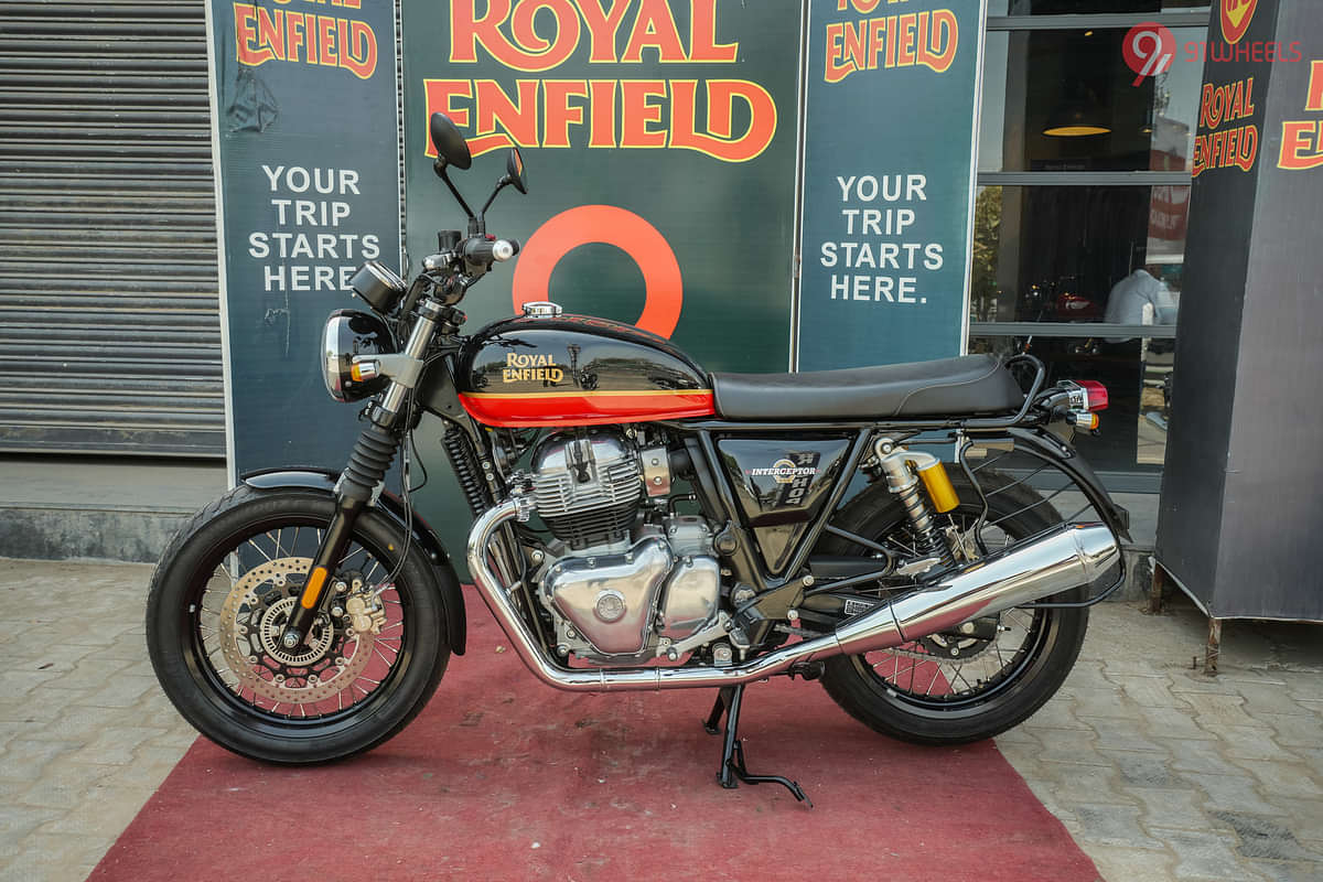 Royal Enfield Interceptor 650 Left Side View