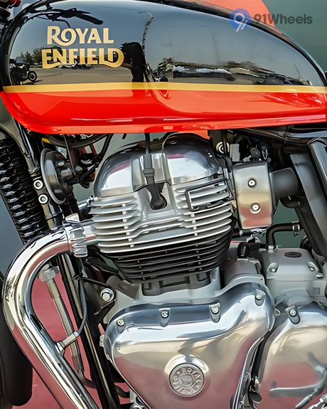 Interceptor 650 Engine From Left