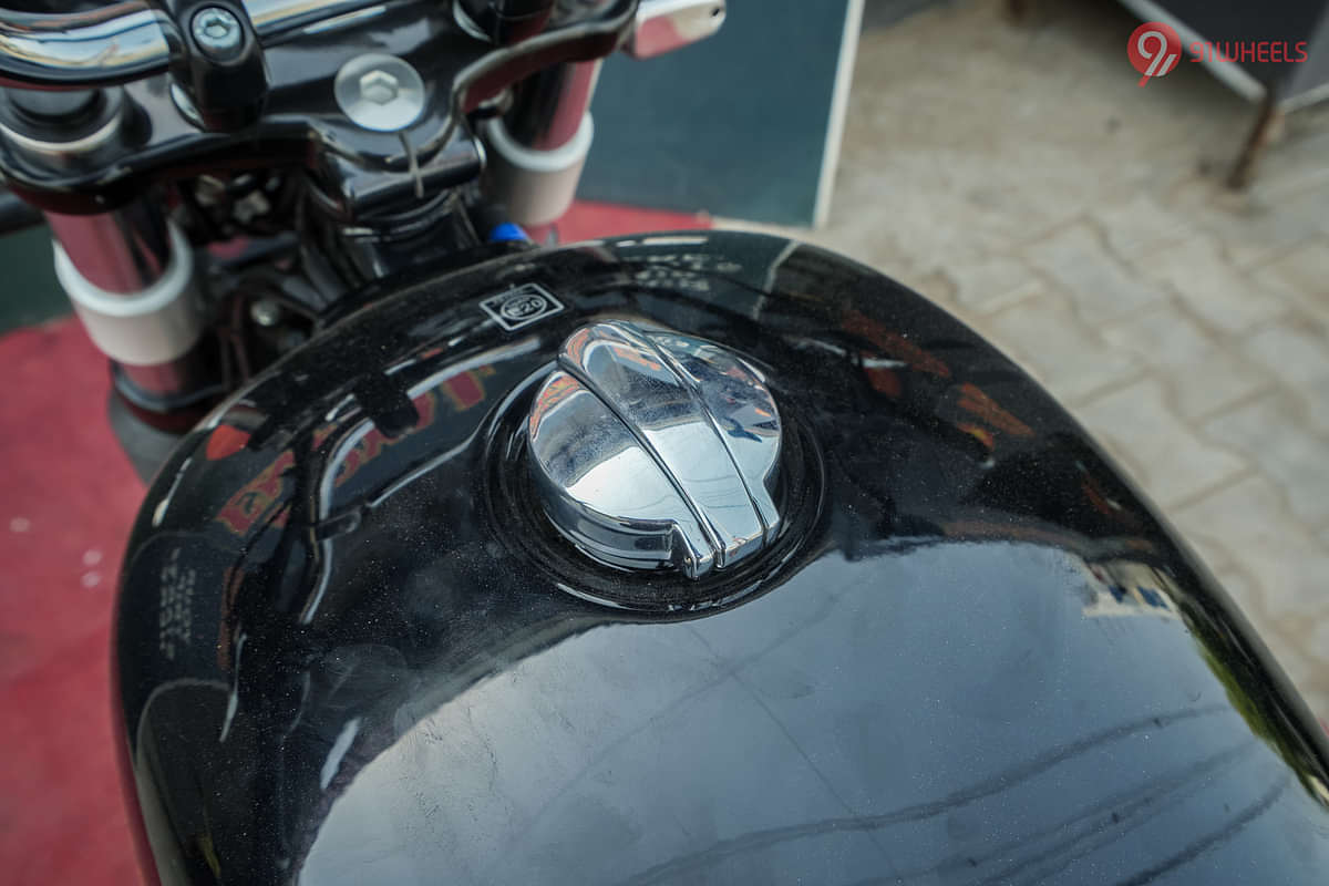 Royal Enfield Interceptor 650 Closed Fuel Lid