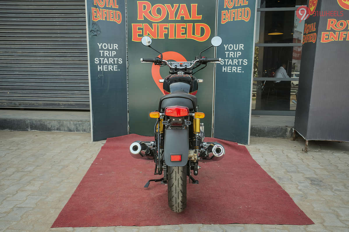 Royal Enfield Interceptor 650 Rear View