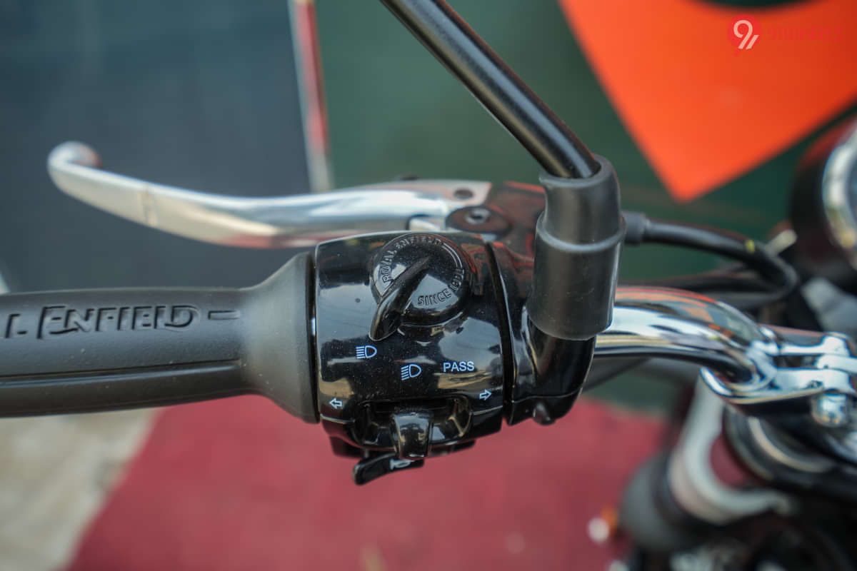 Royal Enfield Interceptor 650 High Beam Low Beam Switch