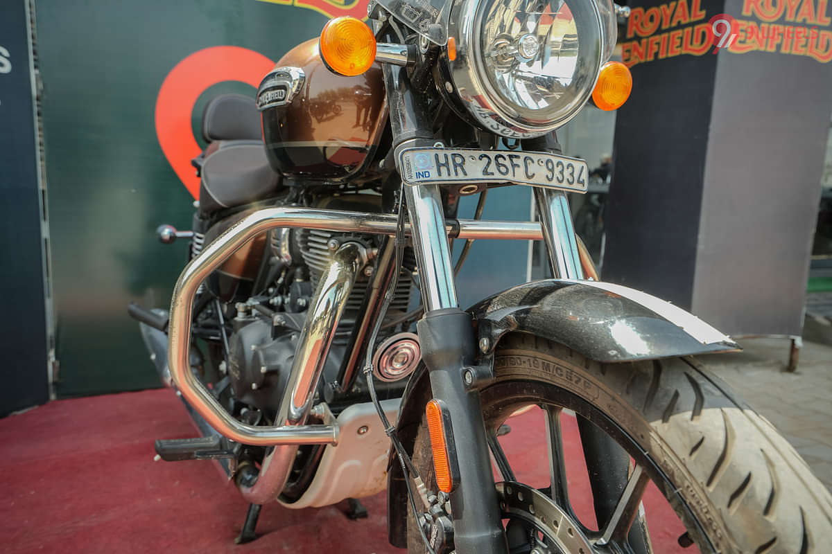 Royal Enfield Meteor 350 Front Suspension