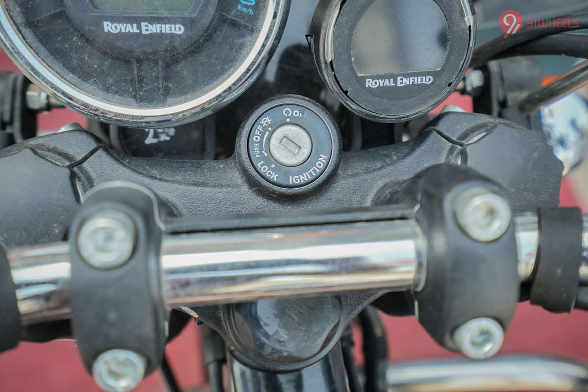 Royal Enfield Meteor 350 Steering Lock