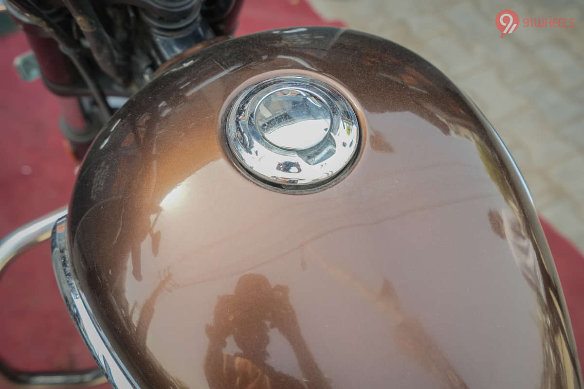 Royal Enfield Meteor 350 Closed Fuel Lid