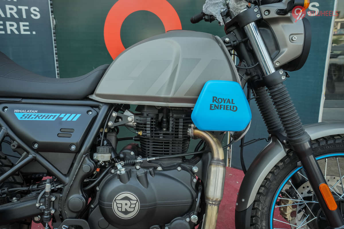 Royal Enfield Scram 411 Tool Kit Compartment