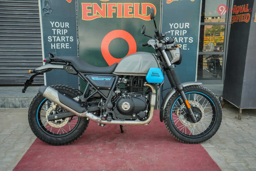 Royal Enfield Scram 411 Right Side View Royal Enfield Scram 411 Right Side View