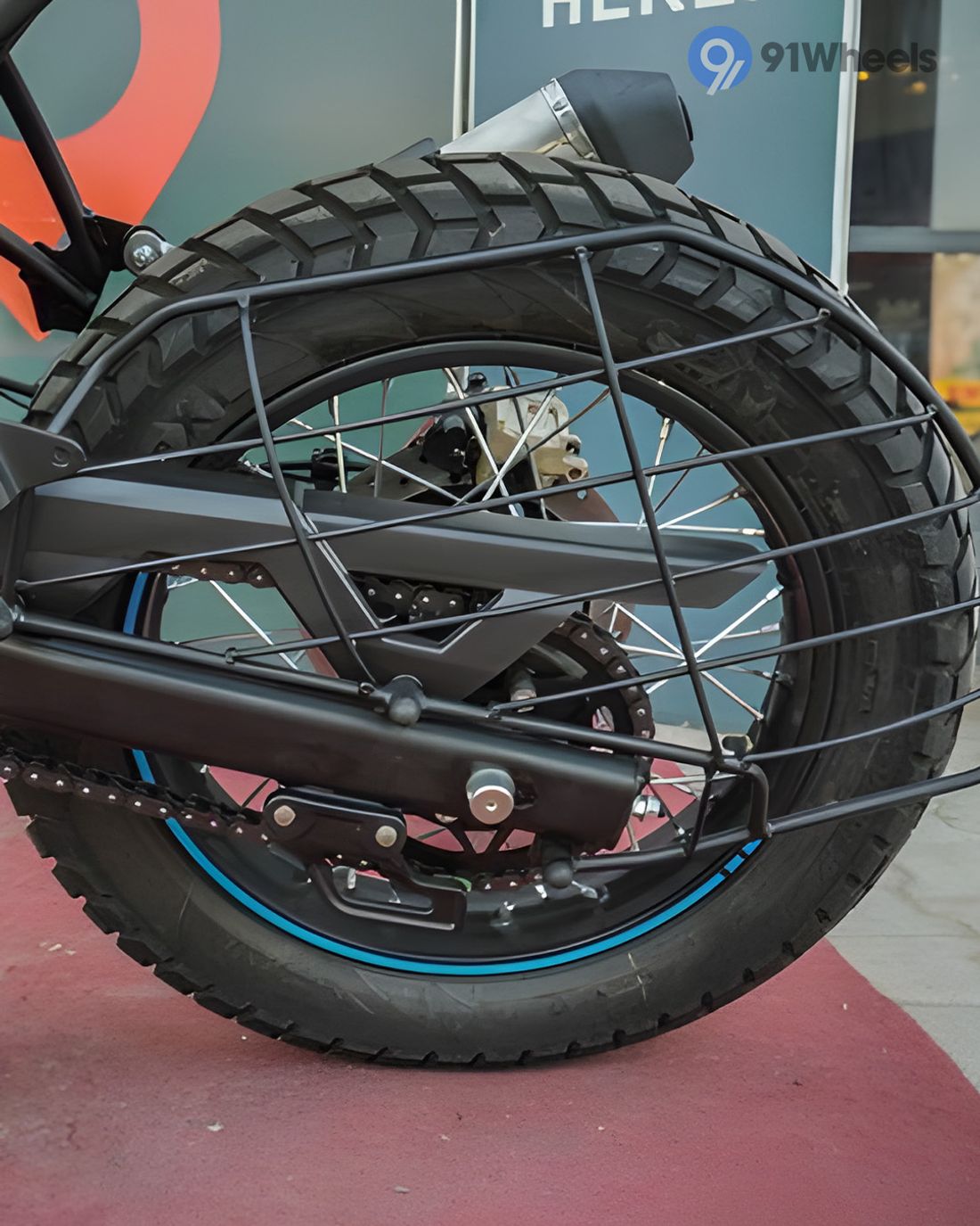 Scram 411 Rear Wheel