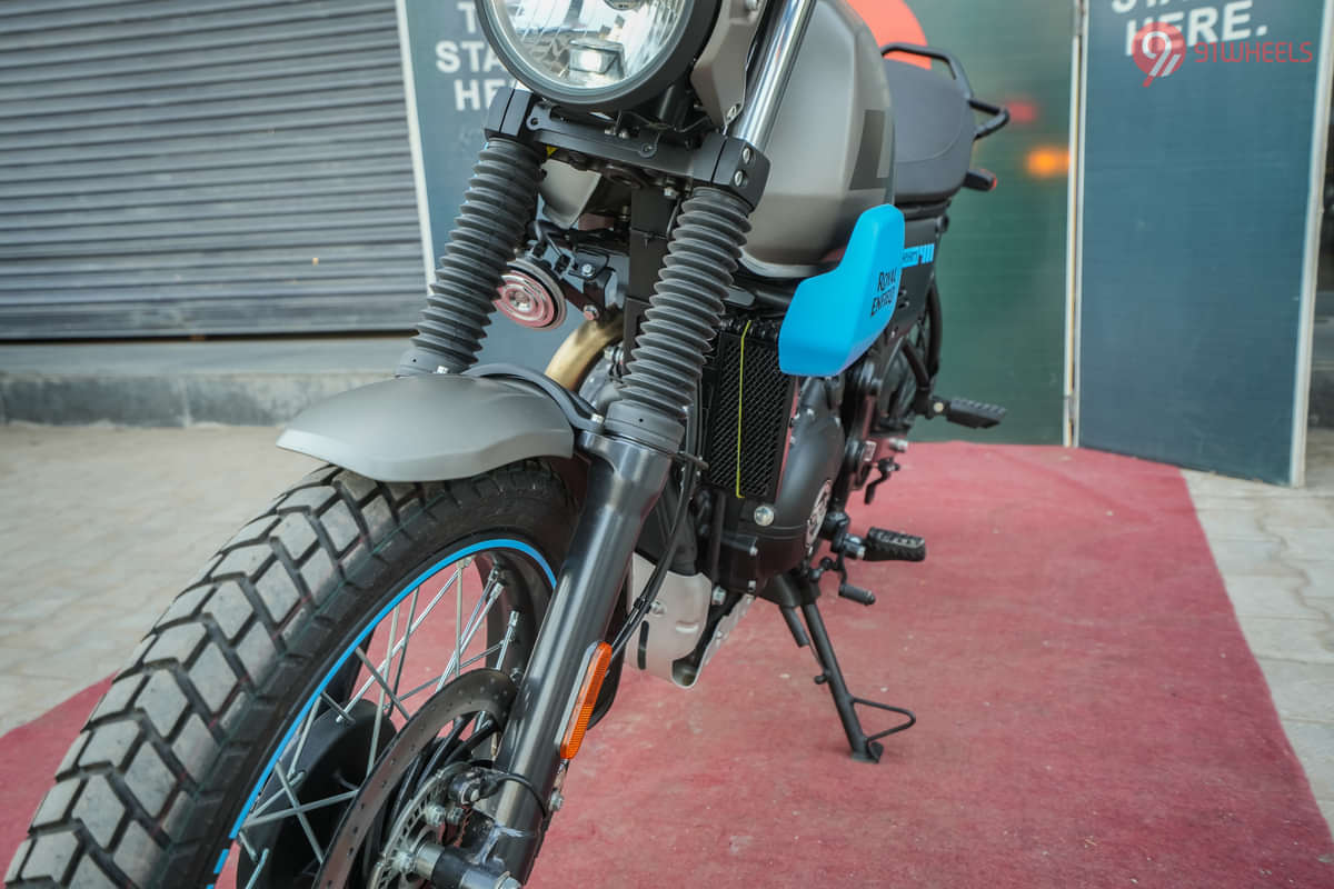Royal Enfield Scram 411 Front Suspension