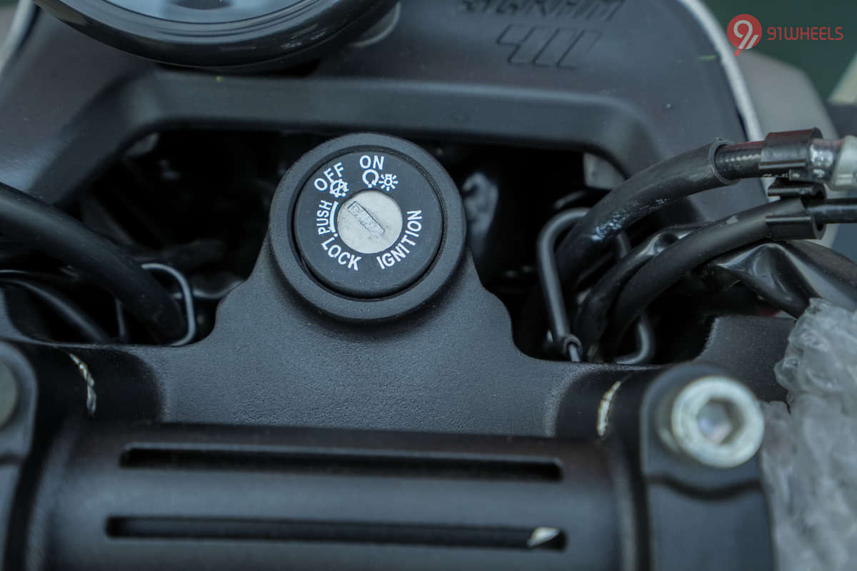 Royal Enfield Scram 411 Steering Lock