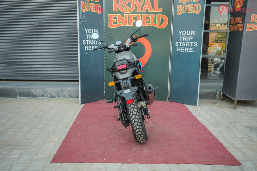 Royal Enfield Scram 411 Rear View Royal Enfield Scram 411 Rear View