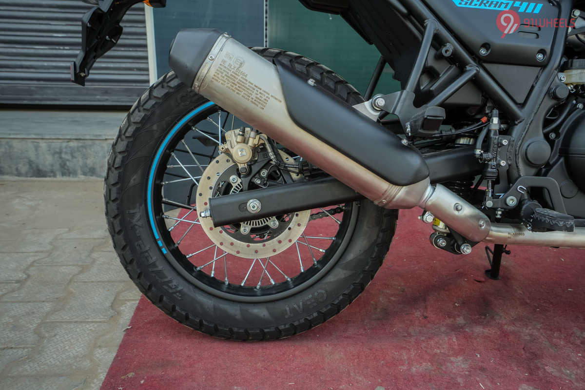 Royal Enfield Scram 411 Rear Wheel