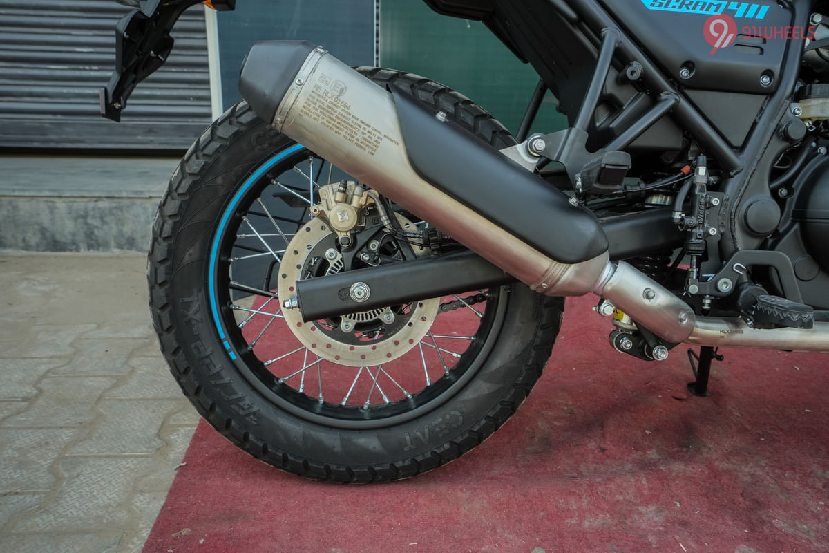 Royal Enfield Scram 411 Rear Wheel