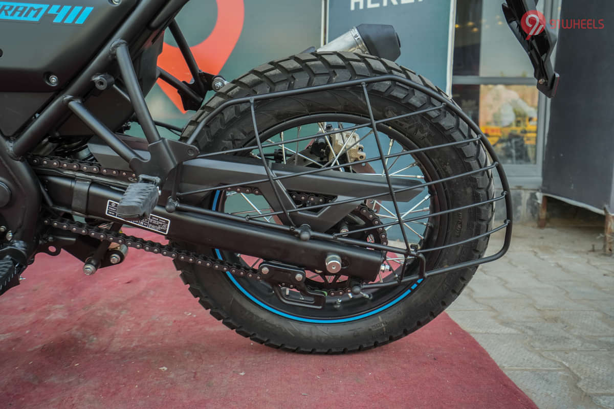 Royal Enfield Scram 411 Saree Guard