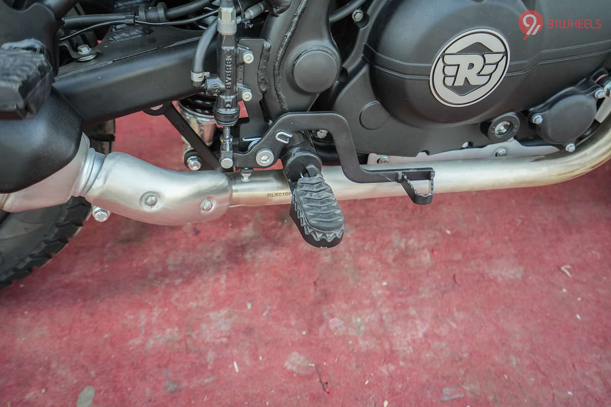 Royal Enfield Scram 411 Rider Footpeg