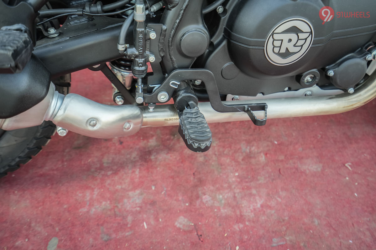 Royal Enfield Scram 411 Rider Footpeg