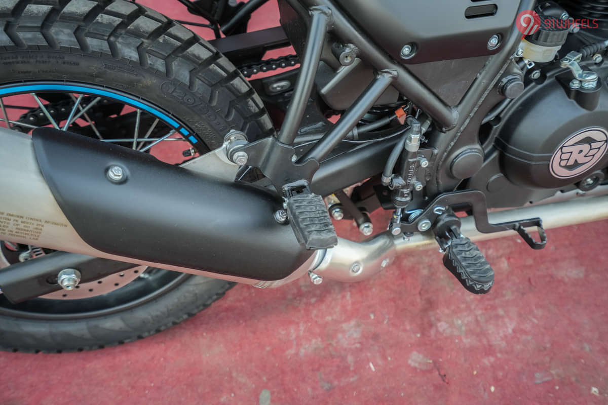 Royal Enfield Scram 411 Pillion Footrest