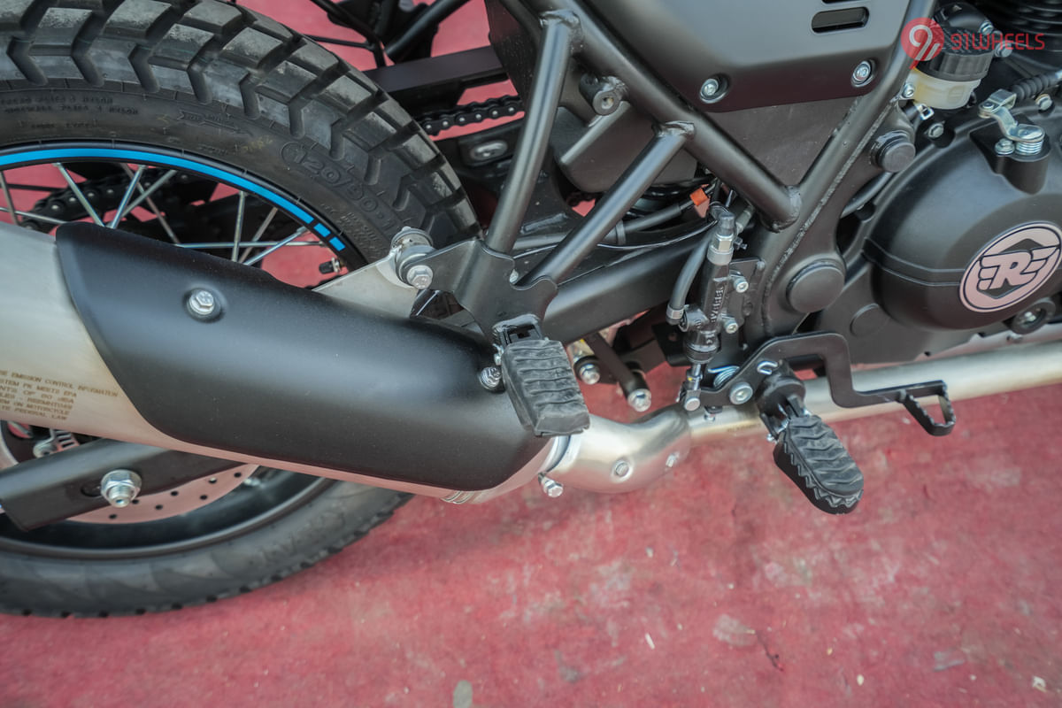Royal Enfield Scram 411 Pillion Footrest