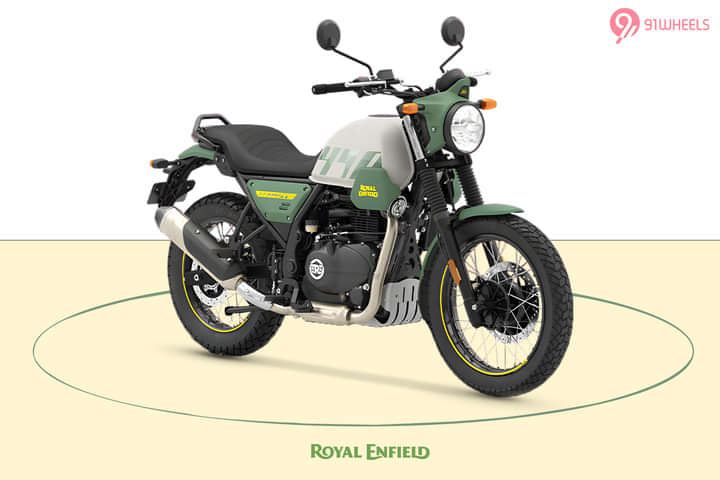 Royal Enfield Scram 440 Right Front Three Quarter