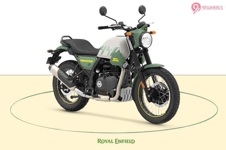Royal Enfield Scram 440 Right Front Three Quarter