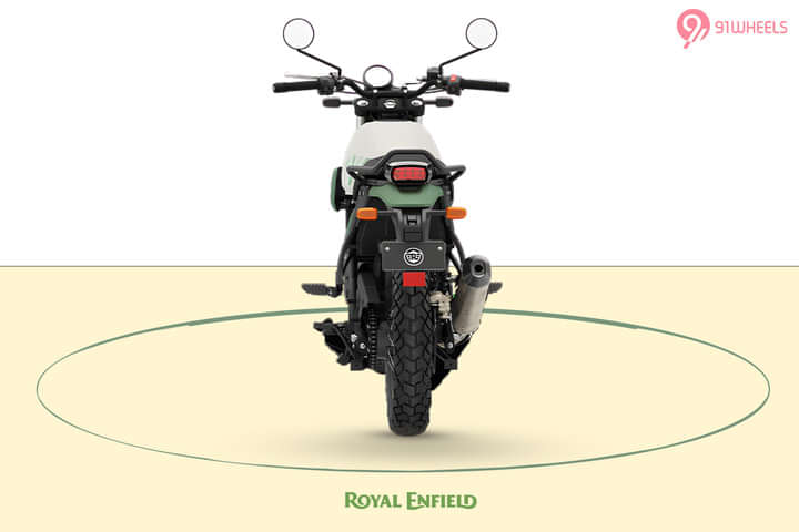 Royal Enfield Scram 440 Rear View