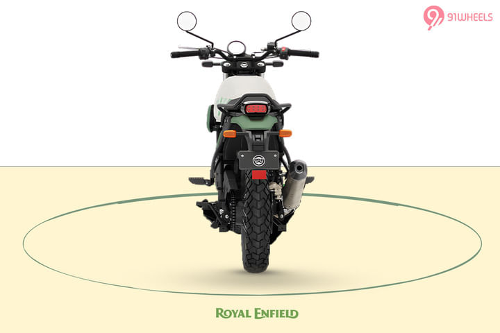 Royal Enfield Scram 440 Rear View