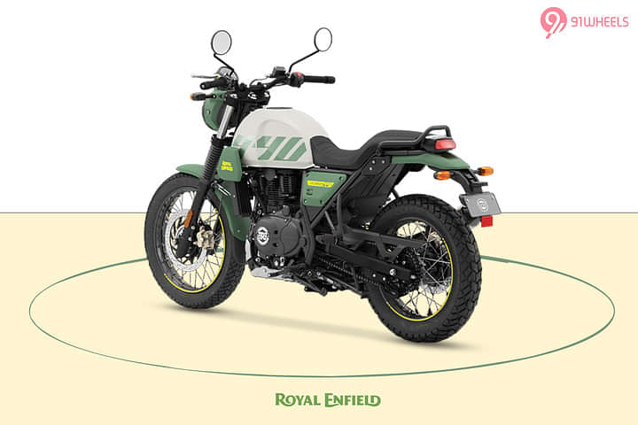 Royal Enfield Scram 440 Left Rear Three Quarter