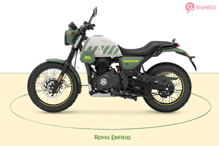 Royal Enfield Scram 440 Left Side View