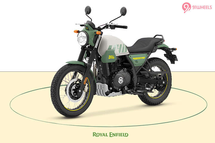 Royal Enfield Scram 440 Left Front Three Quarter