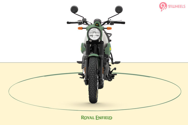 Royal Enfield Scram 440 Front View
