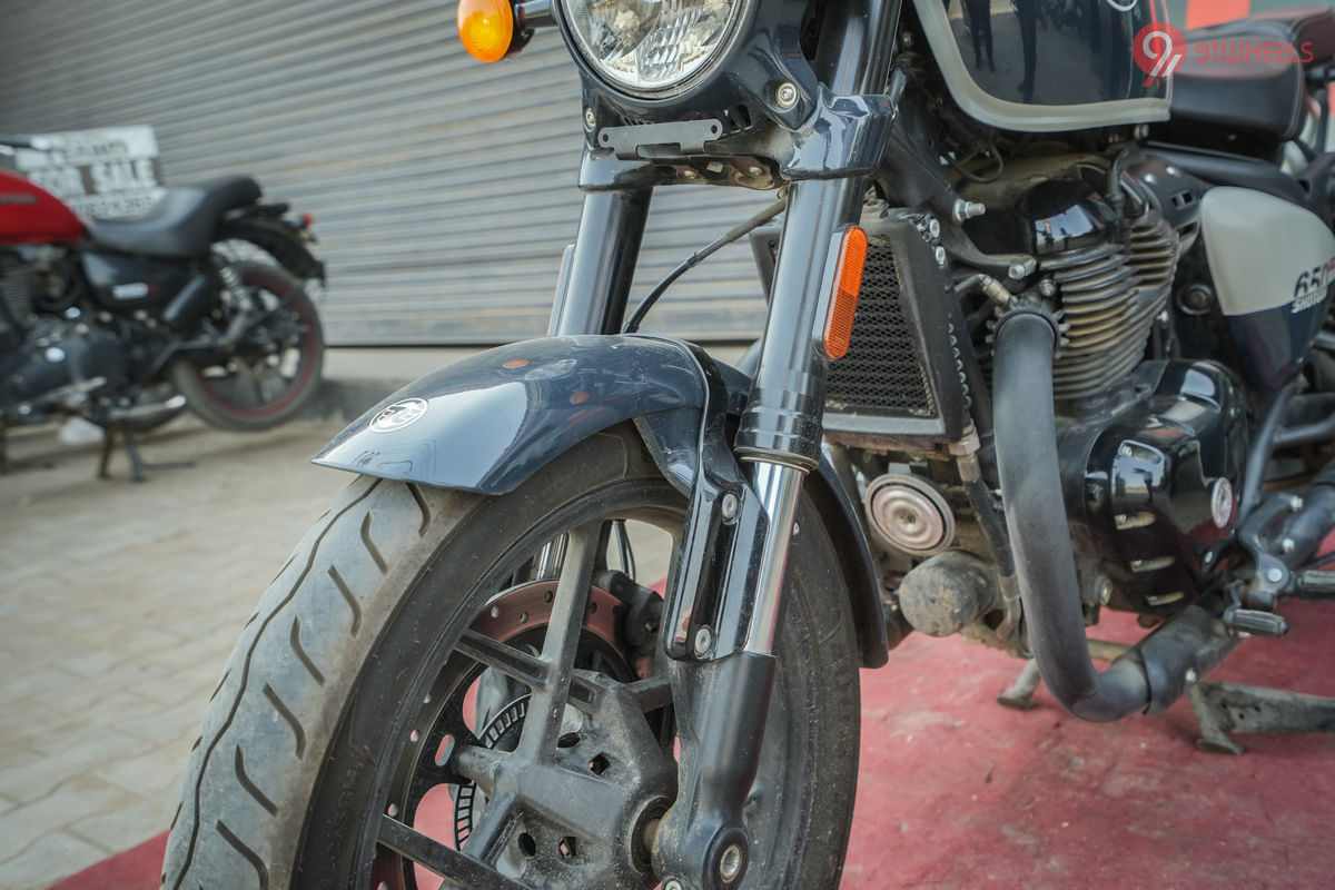 Royal Enfield Shotgun 650 Front Suspension