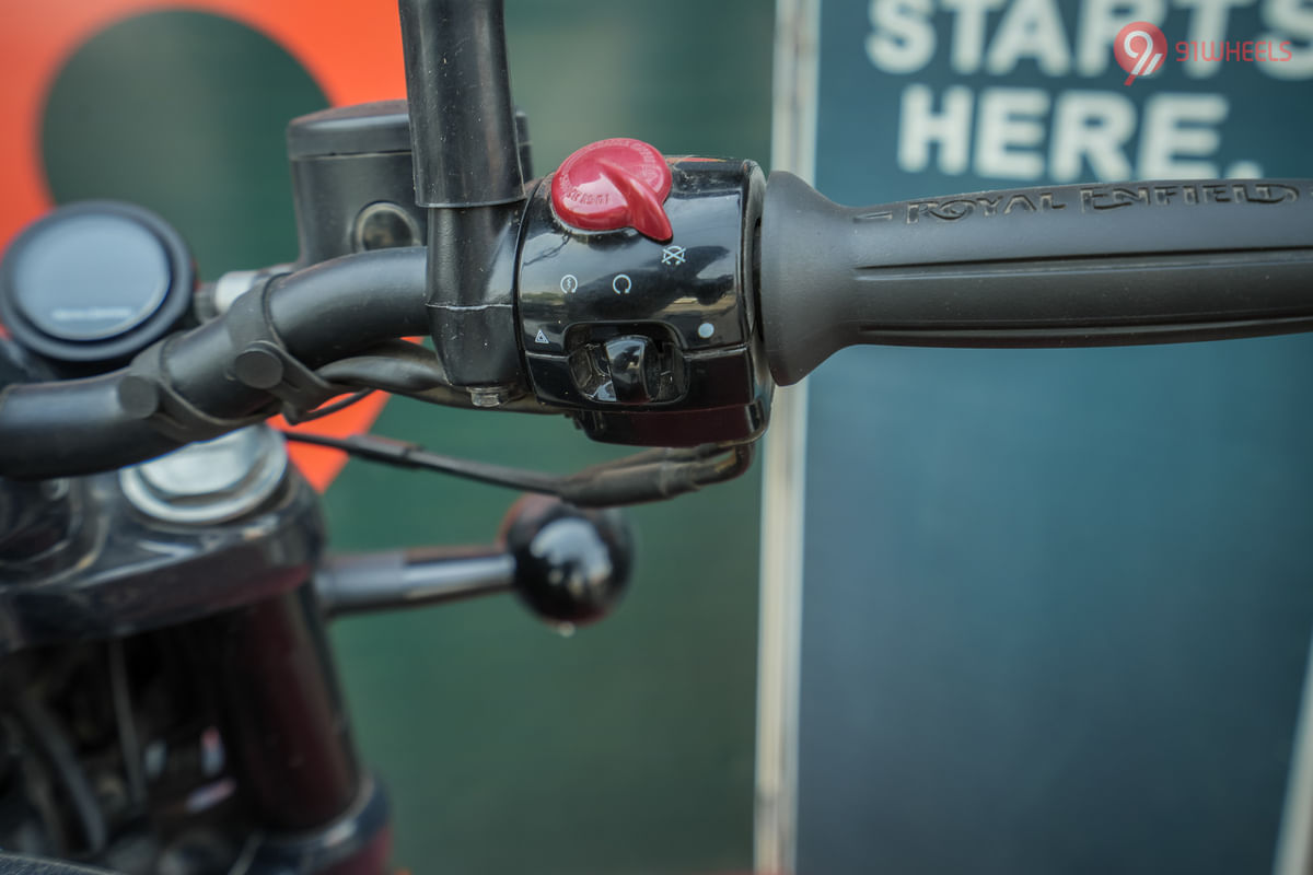 Royal Enfield Shotgun 650 Engine Start Switch