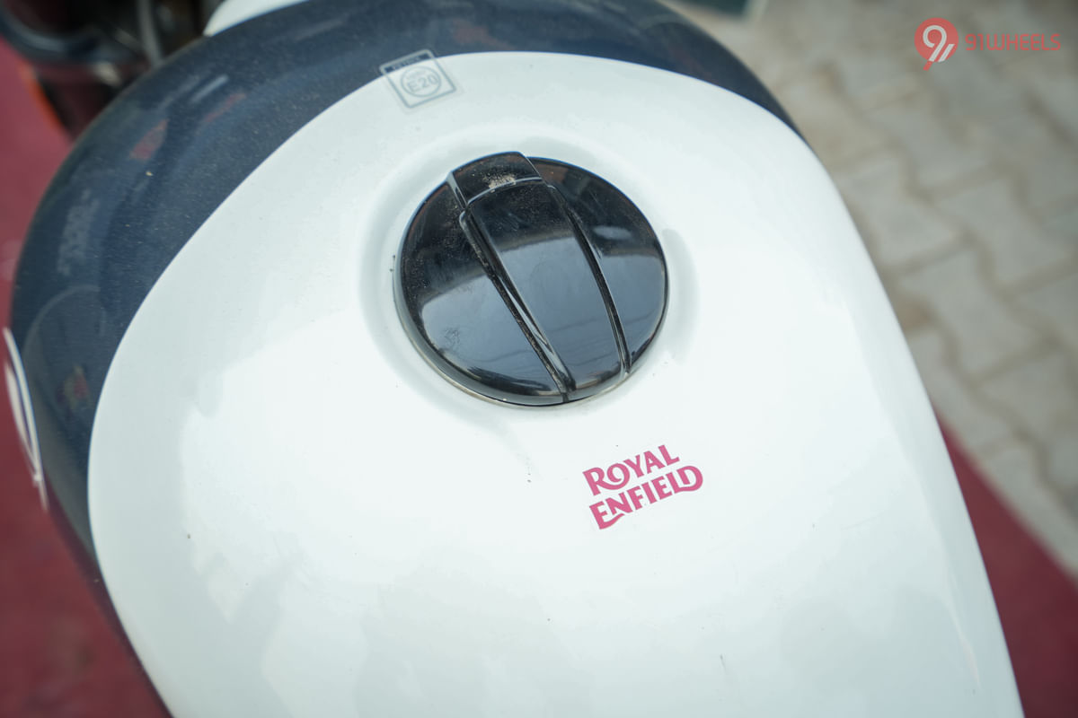 Royal Enfield Shotgun 650 Closed Fuel Lid