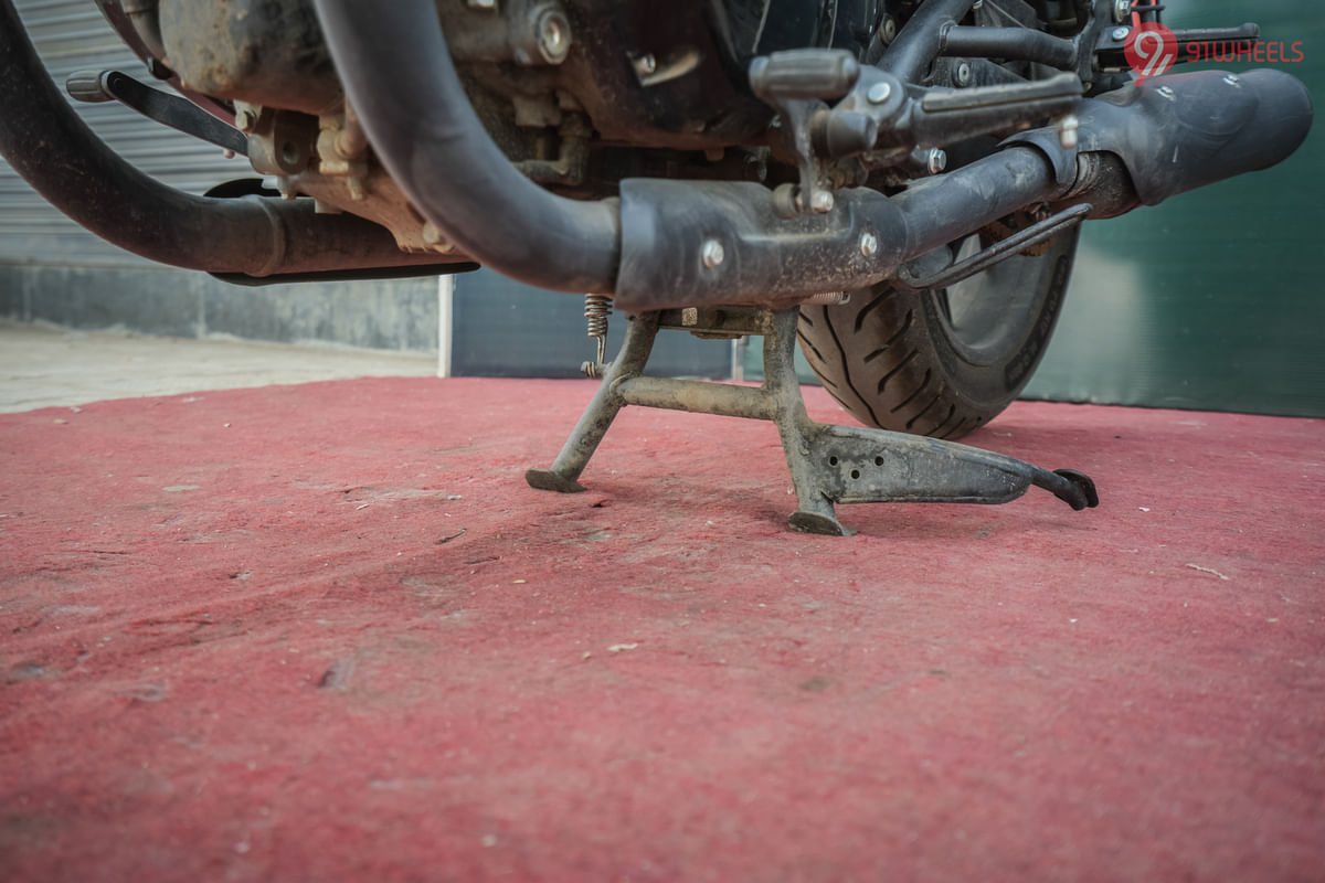 Royal Enfield Shotgun 650 Main stand