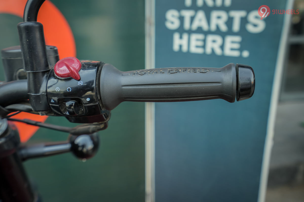 Royal Enfield Shotgun 650 Right Side Handelbar Throttle Grip