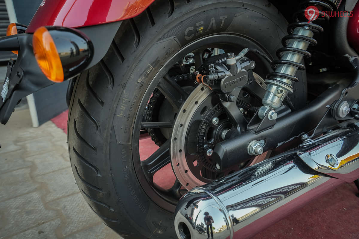 Royal Enfield Super Meteor 650 Rear Disc Brake